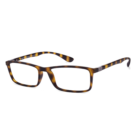 Lenskart Air Online Tortoise Full Rim Rectangle left side