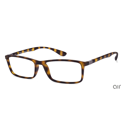 Lenskart Air Online Tortoise Full Rim Rectangle left side