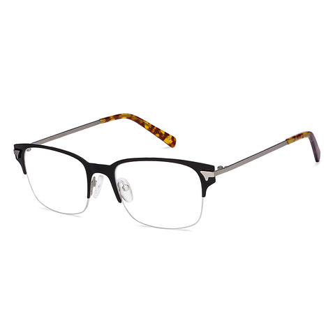 Vincent Chase Online Black Half Rim Rectangle right side