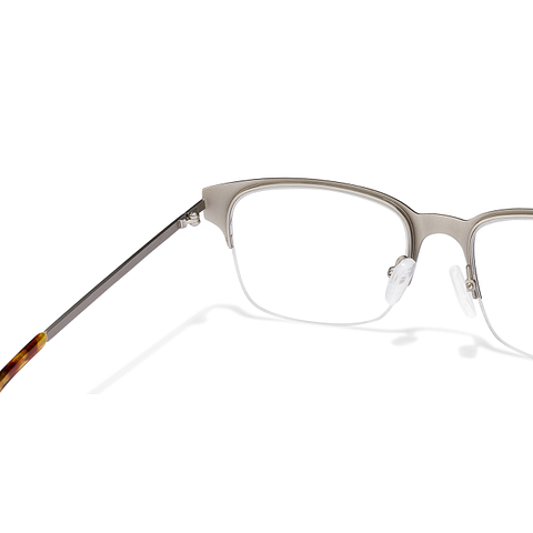 Vincent Chase Online Black Half Rim Square left side