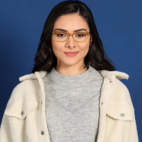 Vincent Chase Online Crystal Transparent Full Rim Cat Eye right side