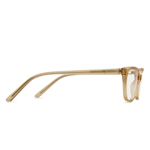 Vincent Chase Online Golden Transparent Full Rim Cat Eye left side