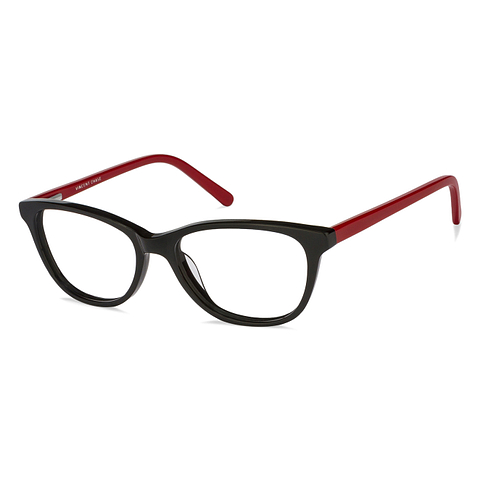 Vincent Chase Online Black Full Rim Cat Eye left side