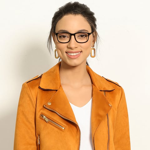 Vincent Chase Online Black Full Rim Rectangle right side