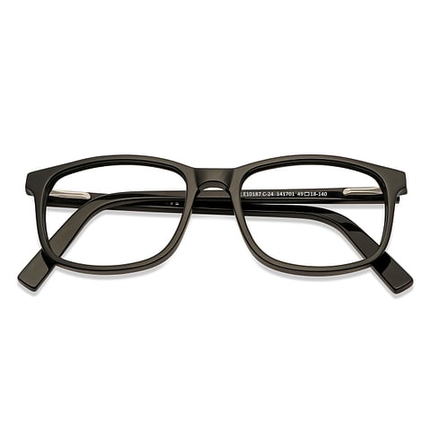 Vincent Chase Online Black Full Rim Rectangle left side