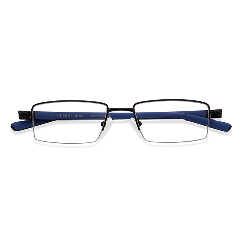 Lenskart Air Online Black Half Rim Rectangle right side