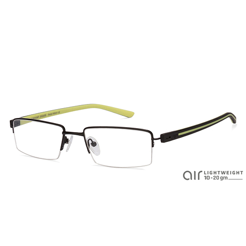 Lenskart Air Online Black Half Rim Rectangle right side