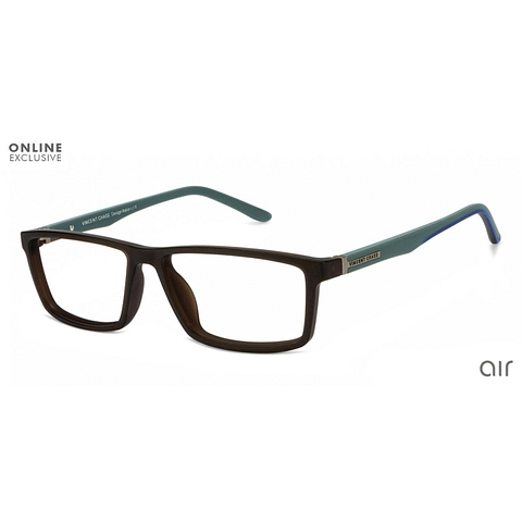 Lenskart Air Online Light Brown Full Rim Rectangle left side Lenskart Air Online Light Brown Full Rim Rectangle left side