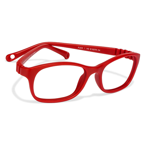 Hooper Online Red Full Rim Rectangle right side Hooper Online Red Full Rim Rectangle right side