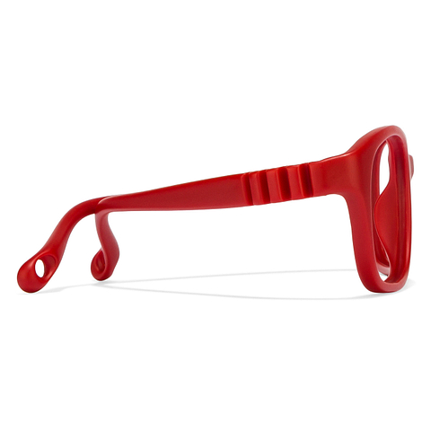 Hooper Online Red Full Rim Rectangle left side Hooper Online Red Full Rim Rectangle left side