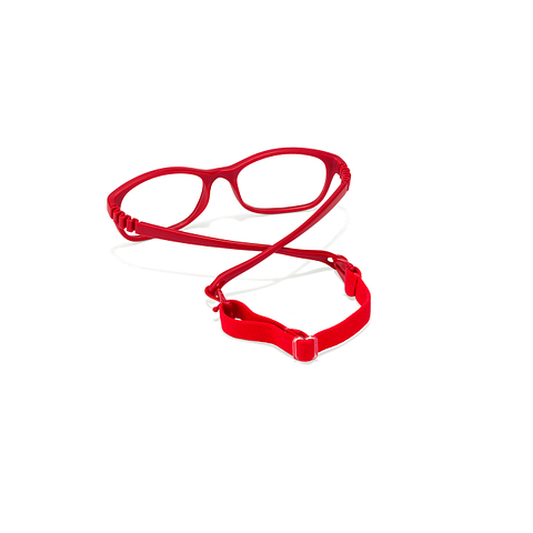 Hooper Online Red Full Rim Rectangle left side Hooper Online Red Full Rim Rectangle left side