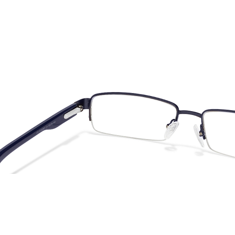 Vincent Chase Online Sky Blue Half Rim Rectangle left side