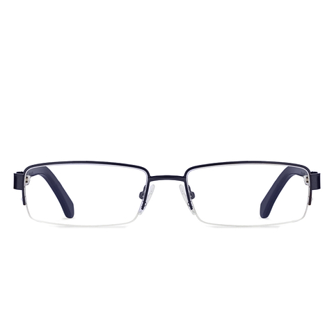 Vincent Chase Online Sky Blue Half Rim Rectangle left side
