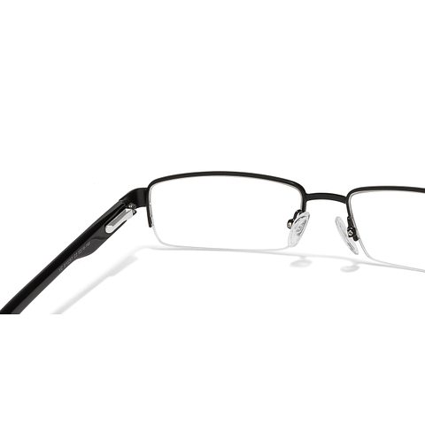 Vincent Chase Online Black Half Rim Rectangle left side