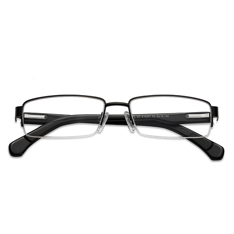Vincent Chase Online Black Half Rim Rectangle right side