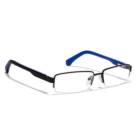 Vincent Chase Online Black Half Rim Rectangle left side