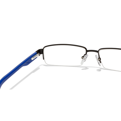 Vincent Chase Online Black Half Rim Rectangle left side