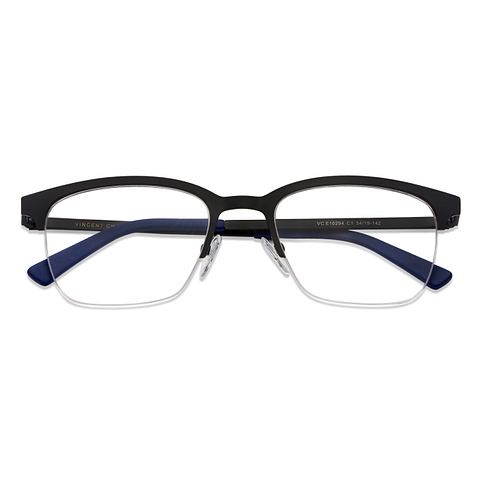 Vincent Chase Online Black Half Rim Square right side