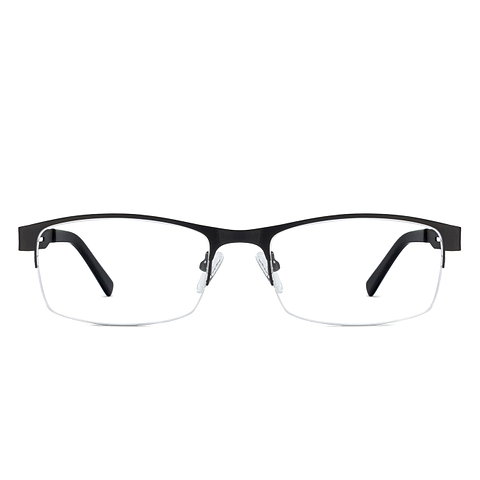 Vincent Chase Online Black Half Rim Rectangle right side