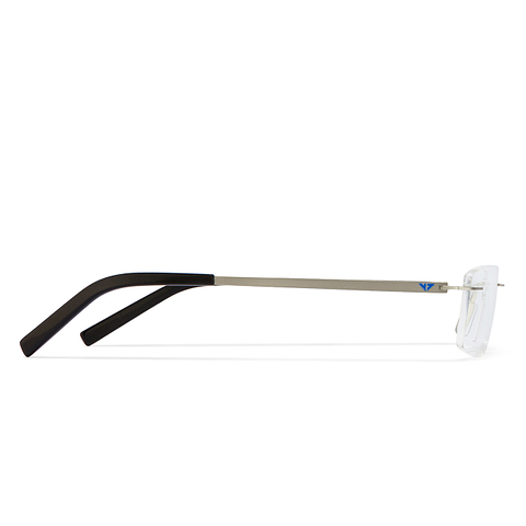 Vincent Chase Online Silver Rimless Rectangle right side
