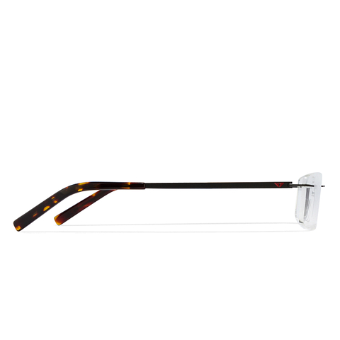 Vincent Chase Online Black Rimless Rectangle right side