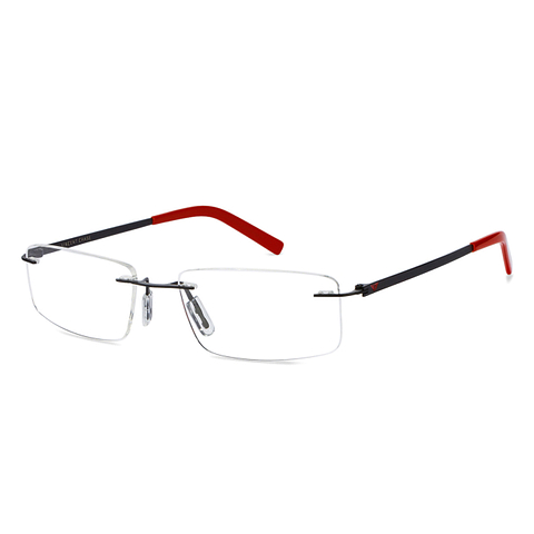 Vincent Chase Online Black Rimless Rectangle right side