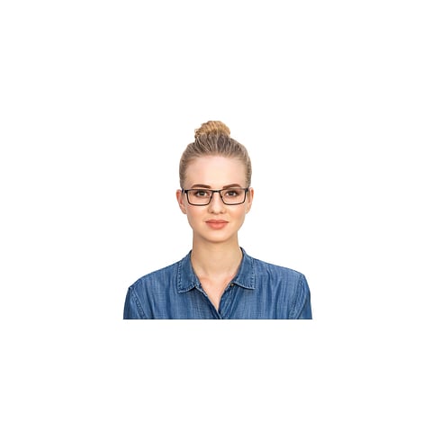Vincent Chase Online Black Full Rim Rectangle left side