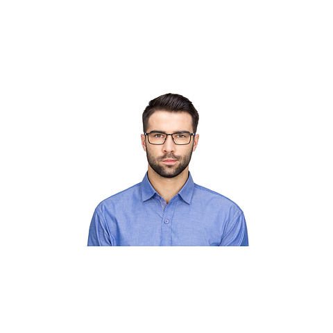 Vincent Chase Online Black Full Rim Rectangle right side