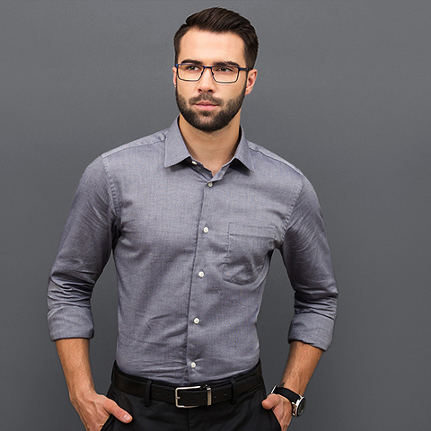 Vincent Chase Online Sky Blue Full Rim Rectangle right side