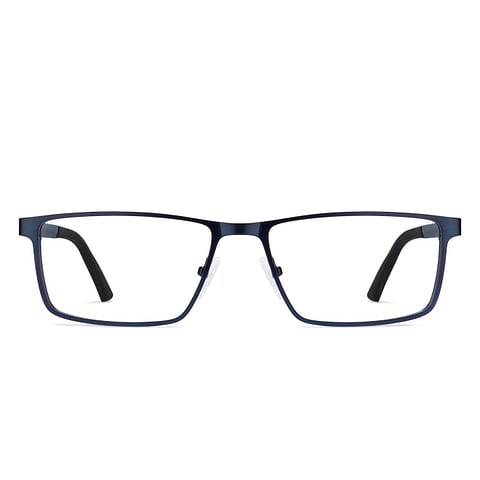 Vincent Chase Online Sky Blue Full Rim Rectangle left side