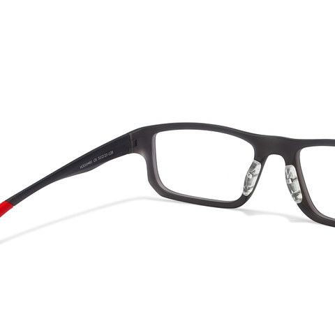 Lenskart Air Online Light Gray Full Rim Rectangle left side