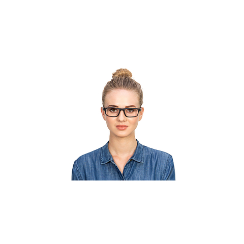 Lenskart Air Online Black Full Rim Rectangle left side