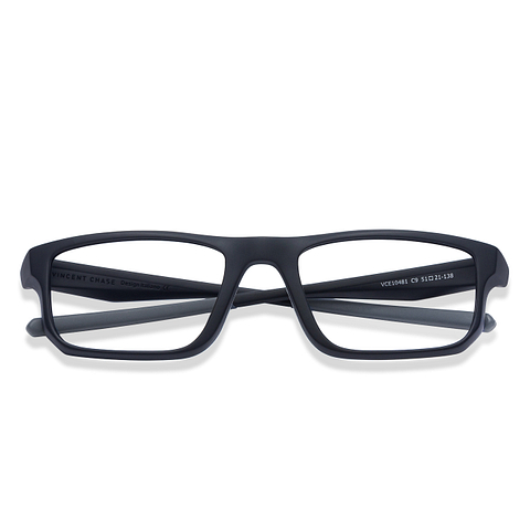 Lenskart Air Online Matte Black Full Rim Rectangle left side