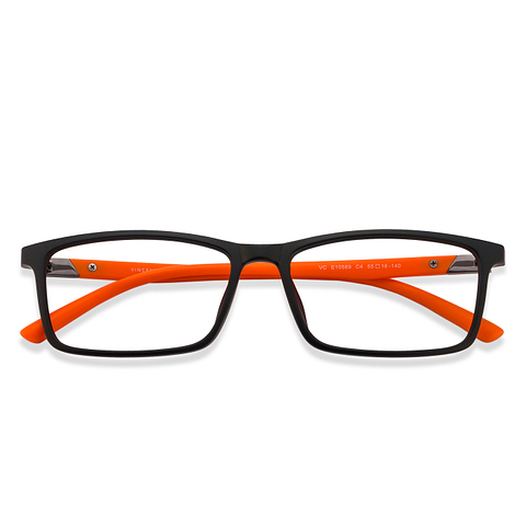 Lenskart Air Online Black Full Rim Rectangle left side
