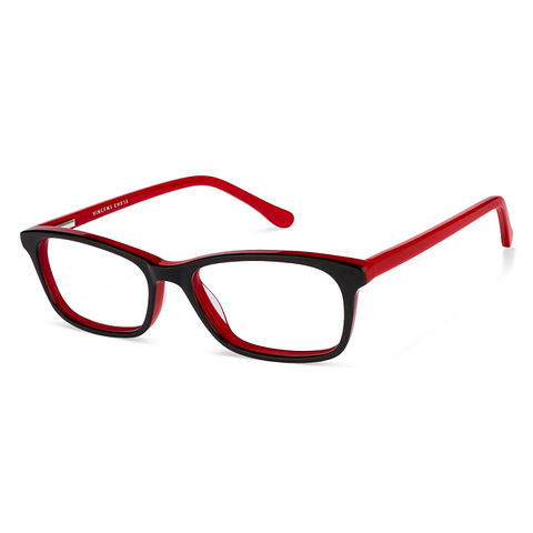 Vincent Chase Online Red Full Rim Rectangle left side