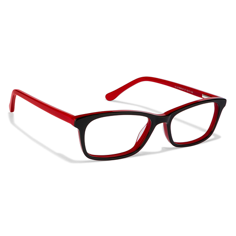 Vincent Chase Online Red Full Rim Rectangle left side