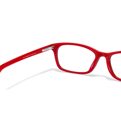 Vincent Chase Online Red Full Rim Rectangle left side