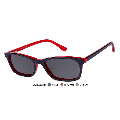 Vincent Chase Online Sky Blue Full Rim Rectangle right side