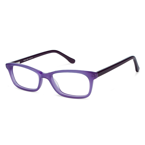 Vincent Chase Online Purple Transparent Full Rim Rectangle left side