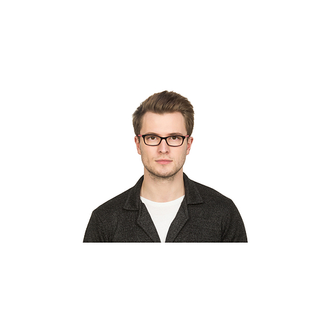 Vincent Chase Online Red Full Rim Rectangle left side