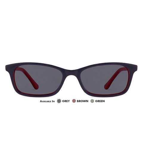 Vincent Chase Online Navy Blue Full Rim Rectangle left side