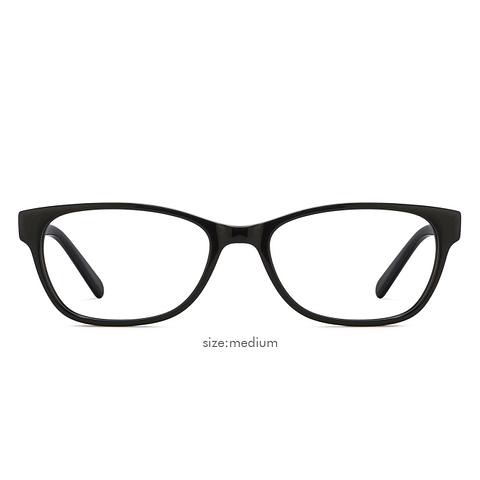 Vincent Chase Online Black Full Rim Cat Eye left side