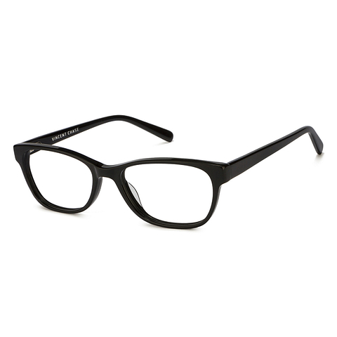 Vincent Chase Online Black Full Rim Cat Eye left side