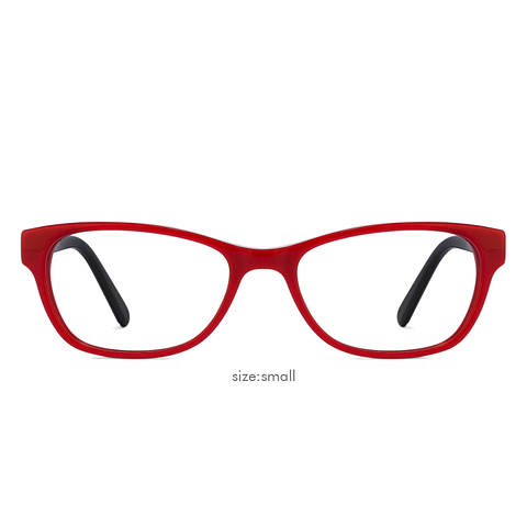 Vincent Chase Online Red Full Rim Cat Eye left side