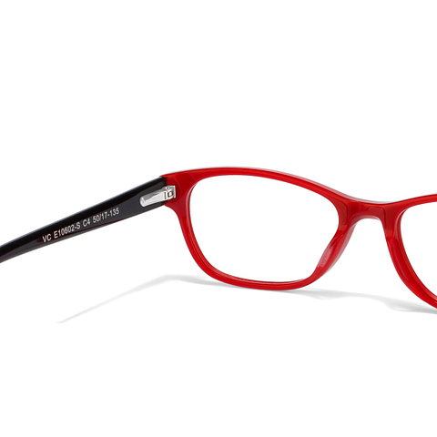 Vincent Chase Online Red Full Rim Cat Eye right side