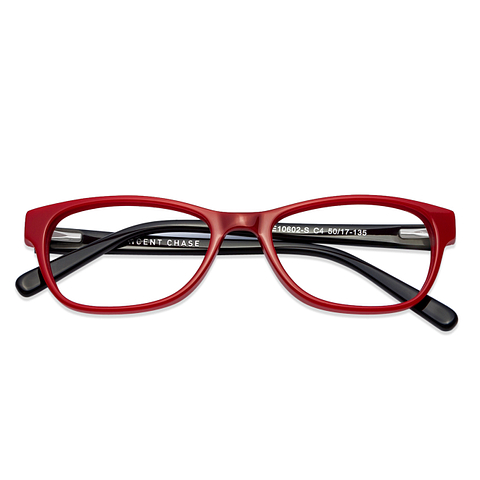 Vincent Chase Online Red Full Rim Cat Eye left side