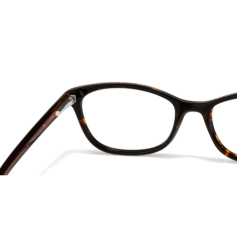 Vincent Chase Online Light Brown Full Rim Cat Eye left side