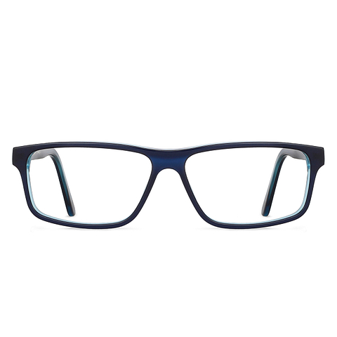 Vincent Chase Online Blue Transparent Full Rim Rectangle left side