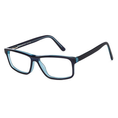 Vincent Chase Online Blue Transparent Full Rim Rectangle right side