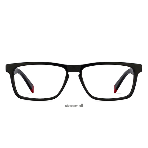 Vincent Chase Online Black Full Rim Rectangle left side